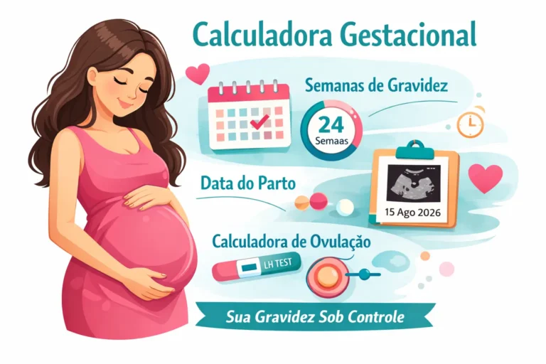 calculadora gestacional semanas de gravidez e data do parto